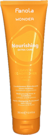 Fanola WONDER NOURISHING RESTRUCTURING LEAVE IN CONDITIONER 300 ml SOFTNESS AND BRIGHTNESS